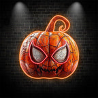Spider-man Ripple Pumpkin Light Big LED neon sign by NeonCS