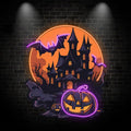 Dark Castle Halloween Light Spooky LED neon sign by NeonCS