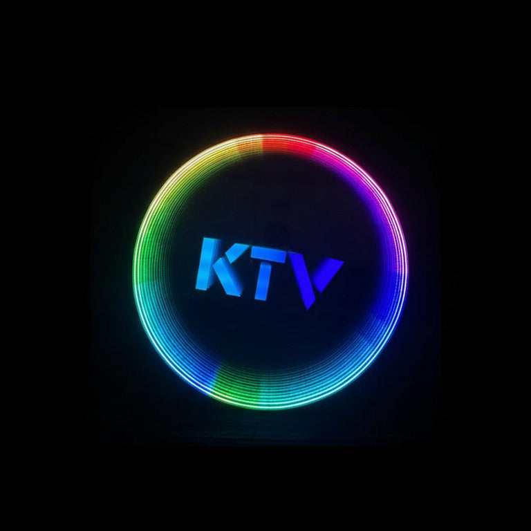 Round Infinity Mirror LED Wall Art LED neon sign product image