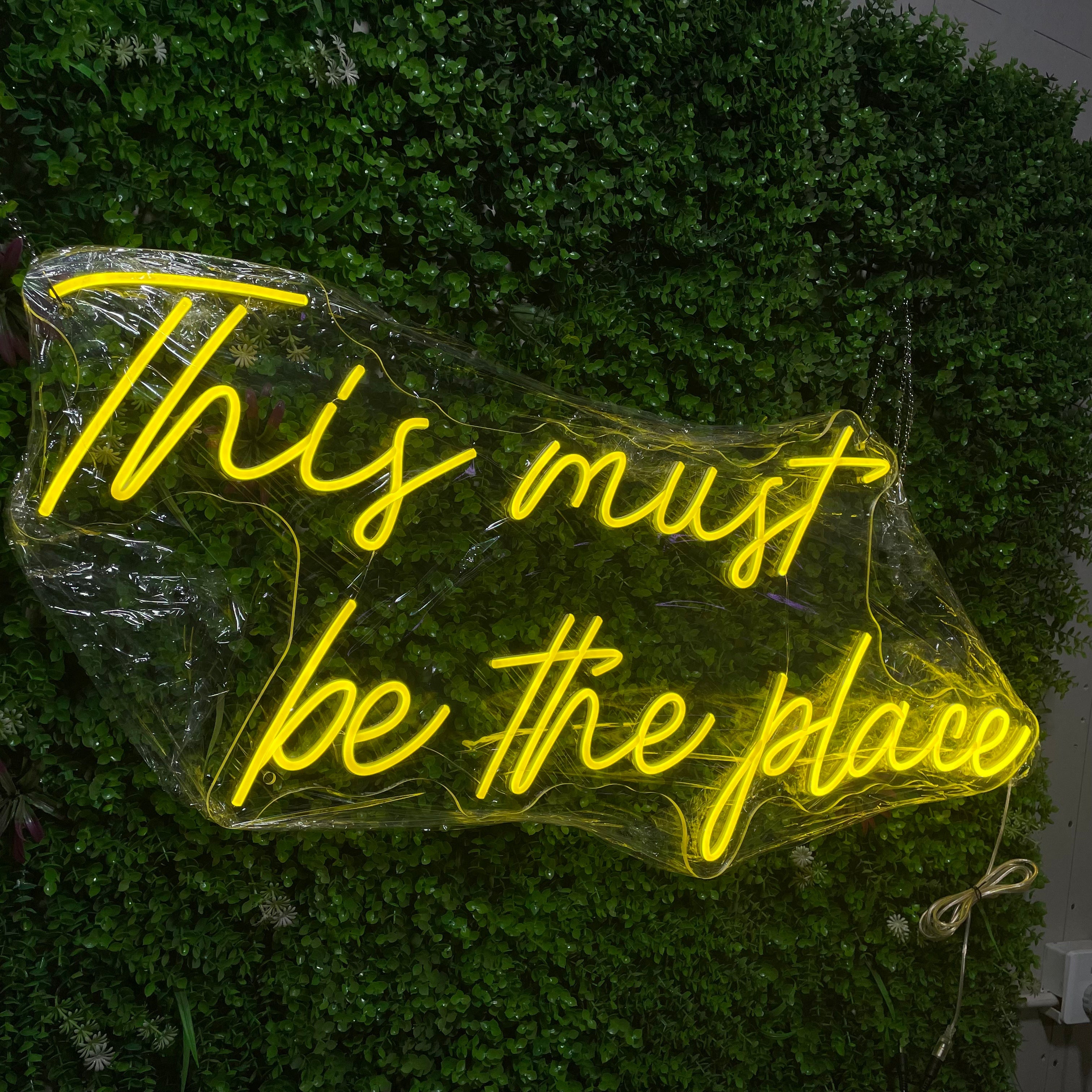 This Must Be the Place Custom LED Neon LED neon sign by NeonCS