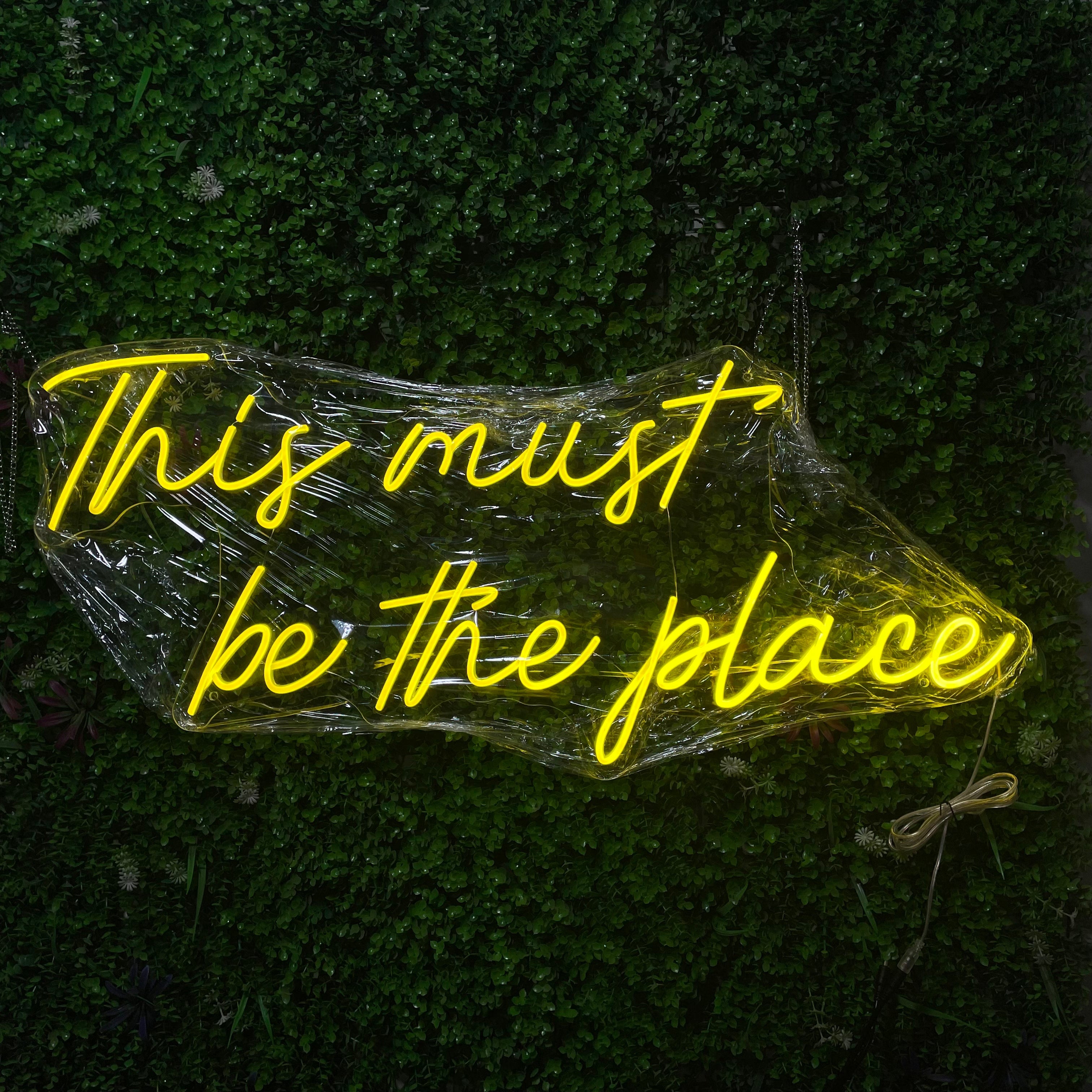 This Must Be the Place Custom LED Neon LED neon sign product image