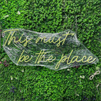 This Must Be the Place Custom LED Neon LED neon sign product image