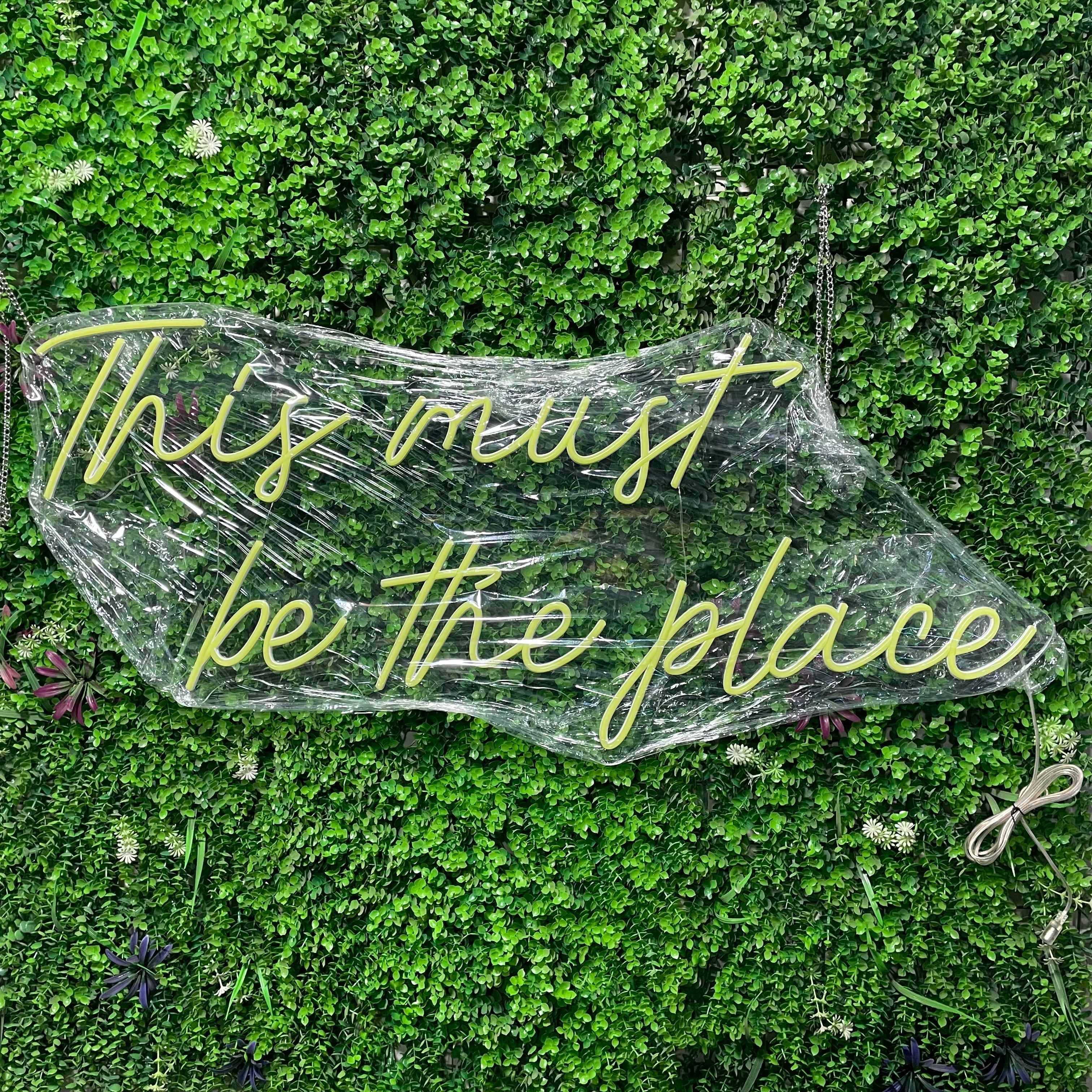 This Must Be the Place Custom LED Neon LED neon sign product image