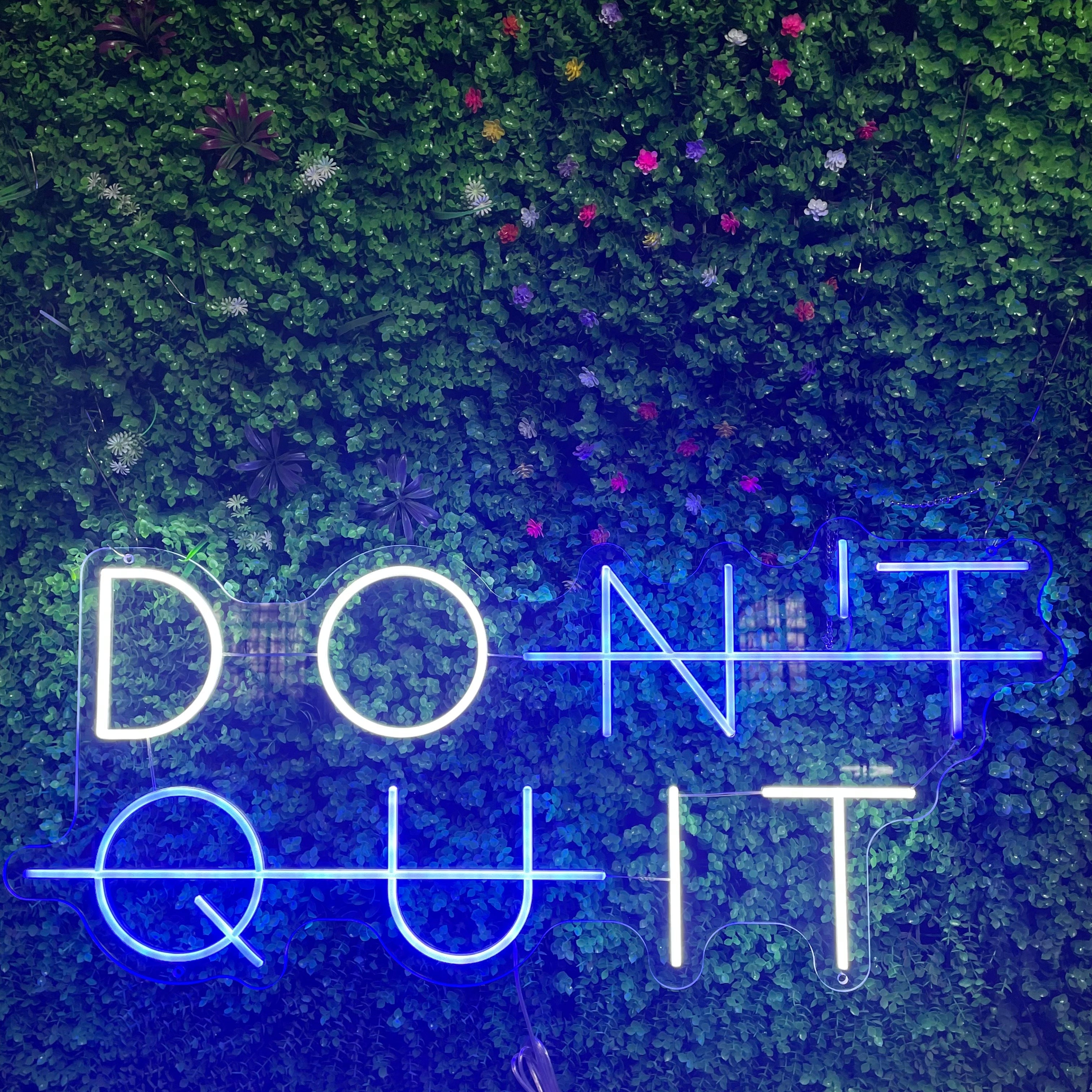 Don't Quit Do It Party Decorations LED neon sign by NeonCS