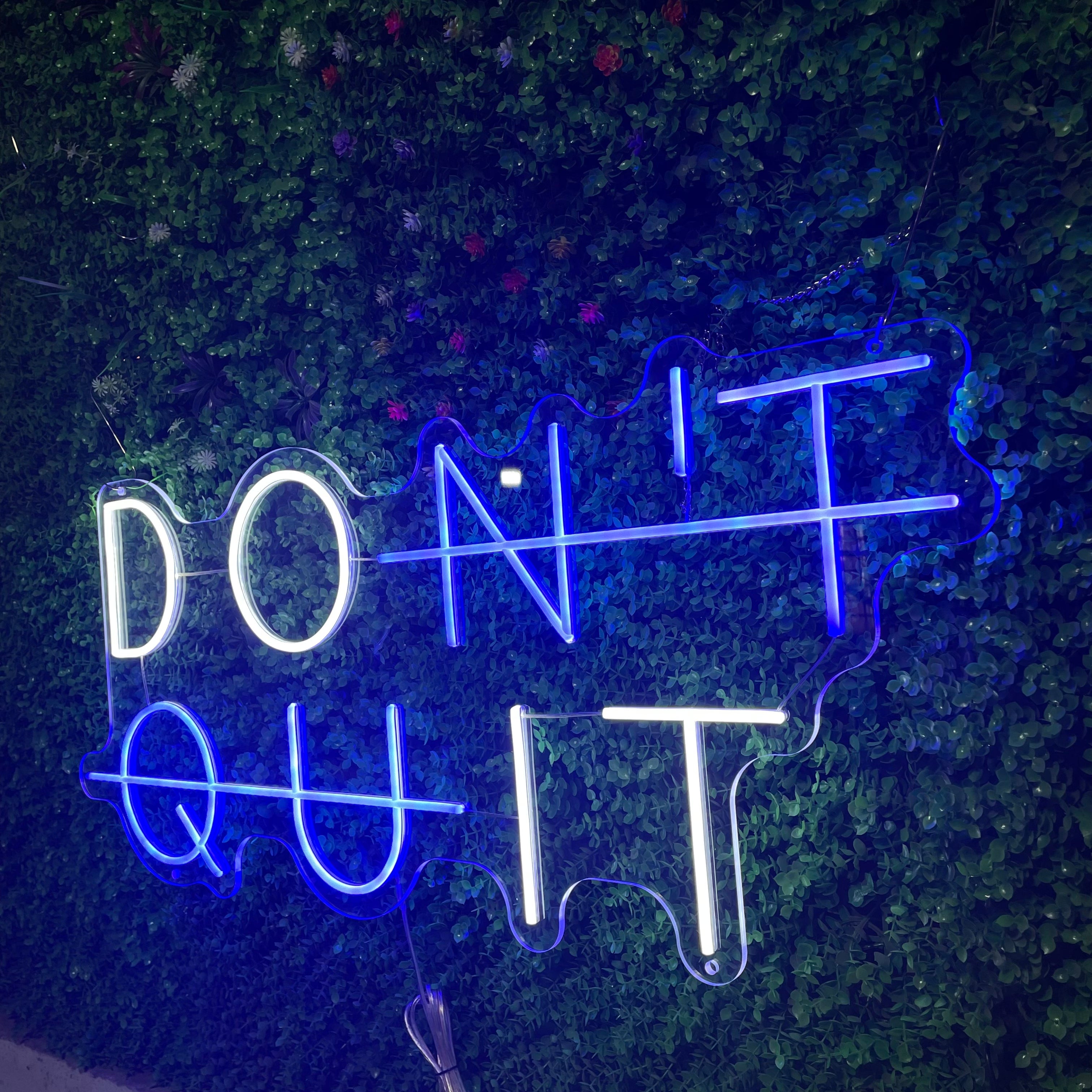 Don't Quit Do It Party Decorations LED neon sign product image