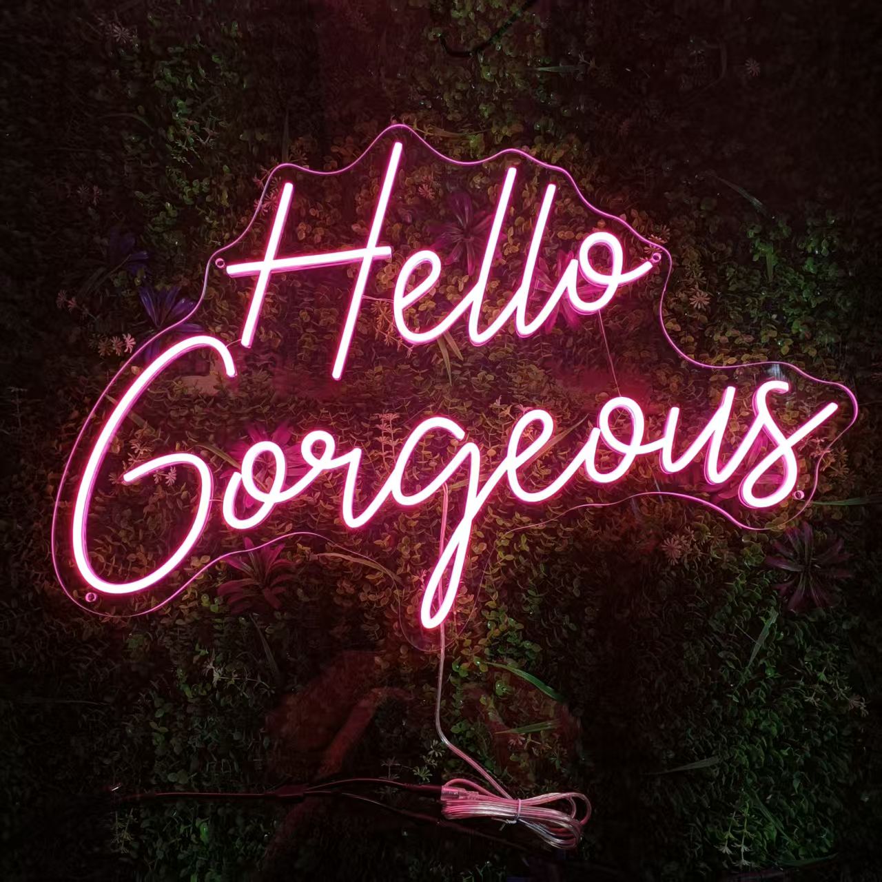 Hello Gorgeous - for Beauty Salon LED neon sign product image
