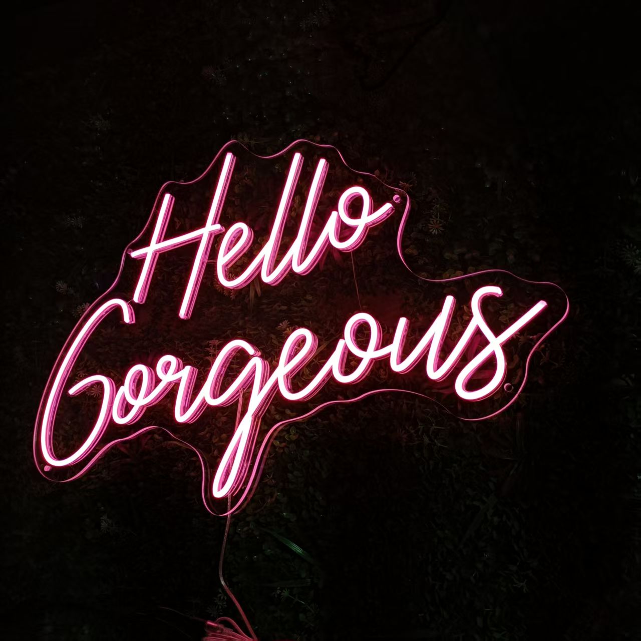 Hello Gorgeous - for Beauty Salon LED neon sign by NeonCS