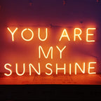 Orange with Sweet Message Ideal for LED neon sign by NeonCS