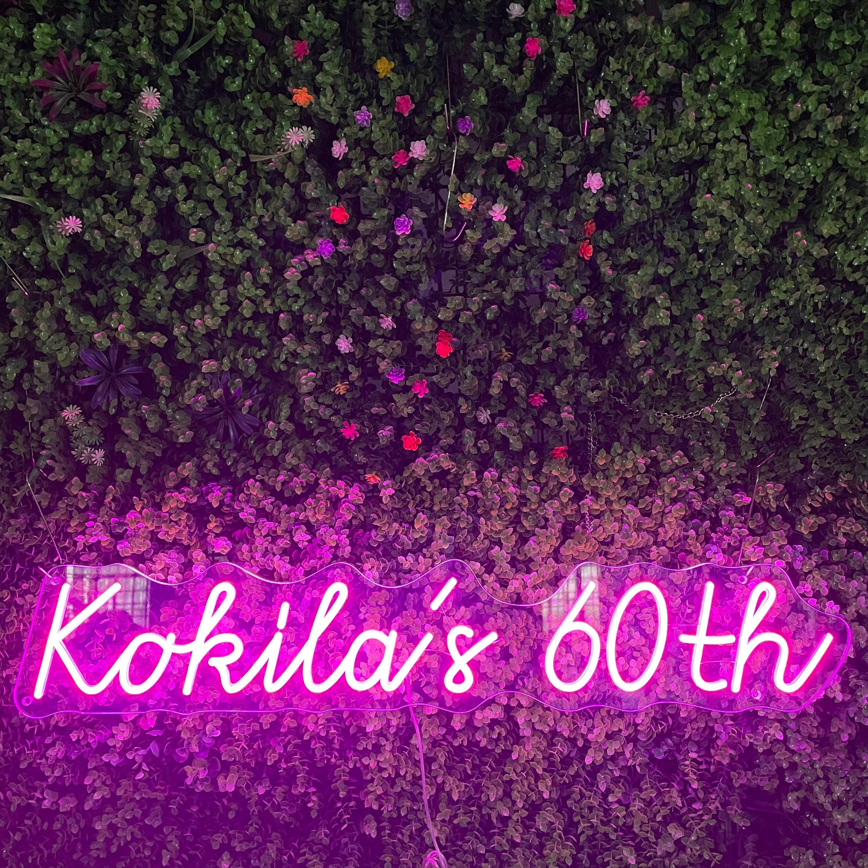 Light， Pink Large ， Light for Home LED neon sign by NeonCS