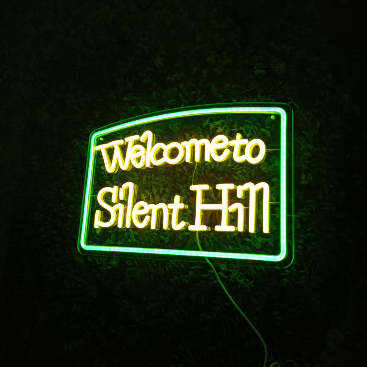 Green and Yellow Sign ，ideal for LED neon sign product image