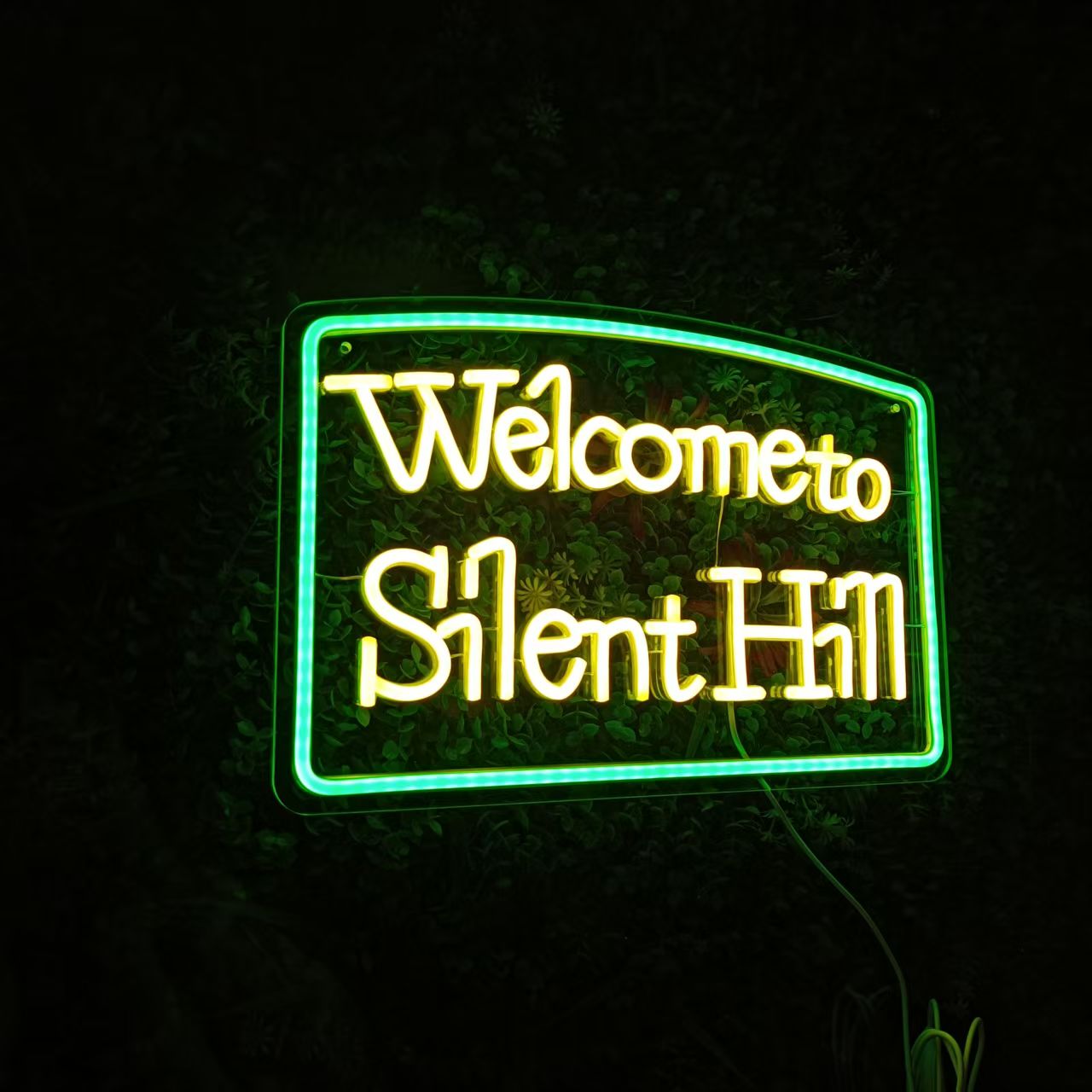 Green and Yellow Sign ，ideal for LED neon sign product image