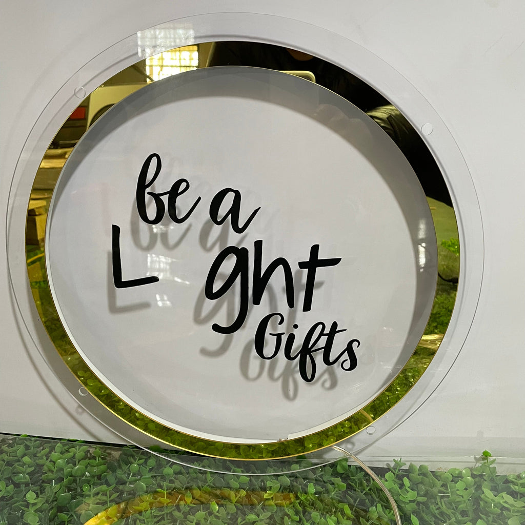 Custom Backlit Sign Acrylic Sign LED neon sign product image