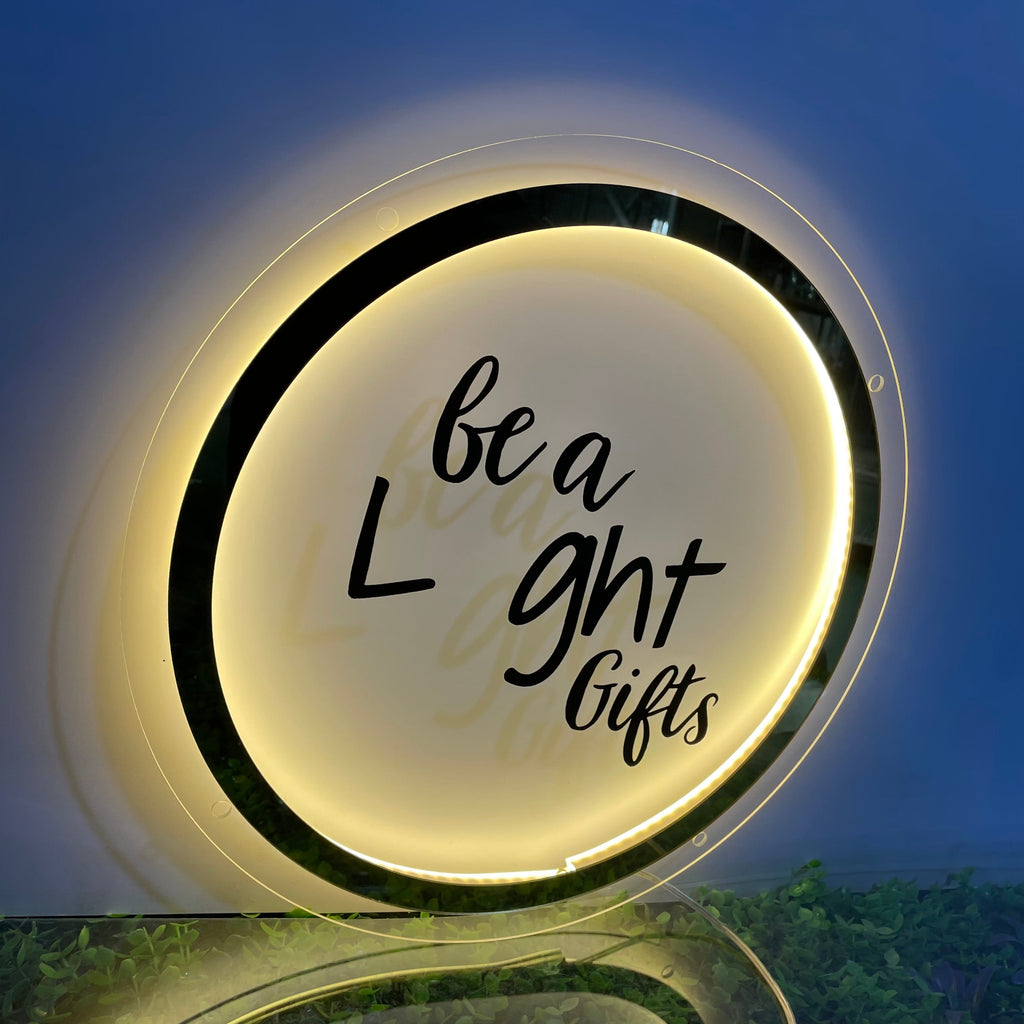 Custom Backlit Sign Acrylic Sign LED neon sign product image