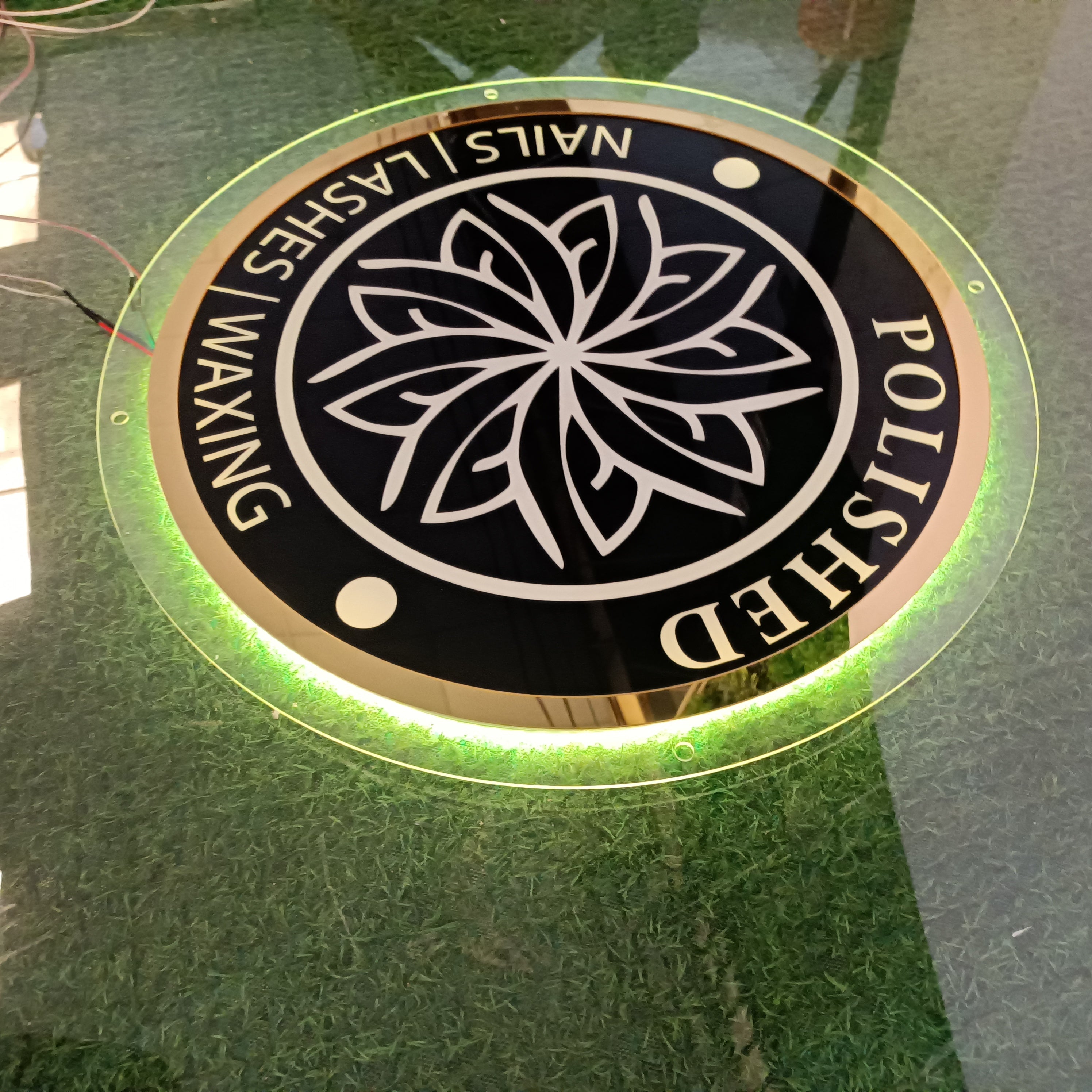 Custom Acrylic Backlit Sign Stunning LED neon sign product image