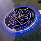 Custom Acrylic Backlit Sign Stunning LED neon sign product image
