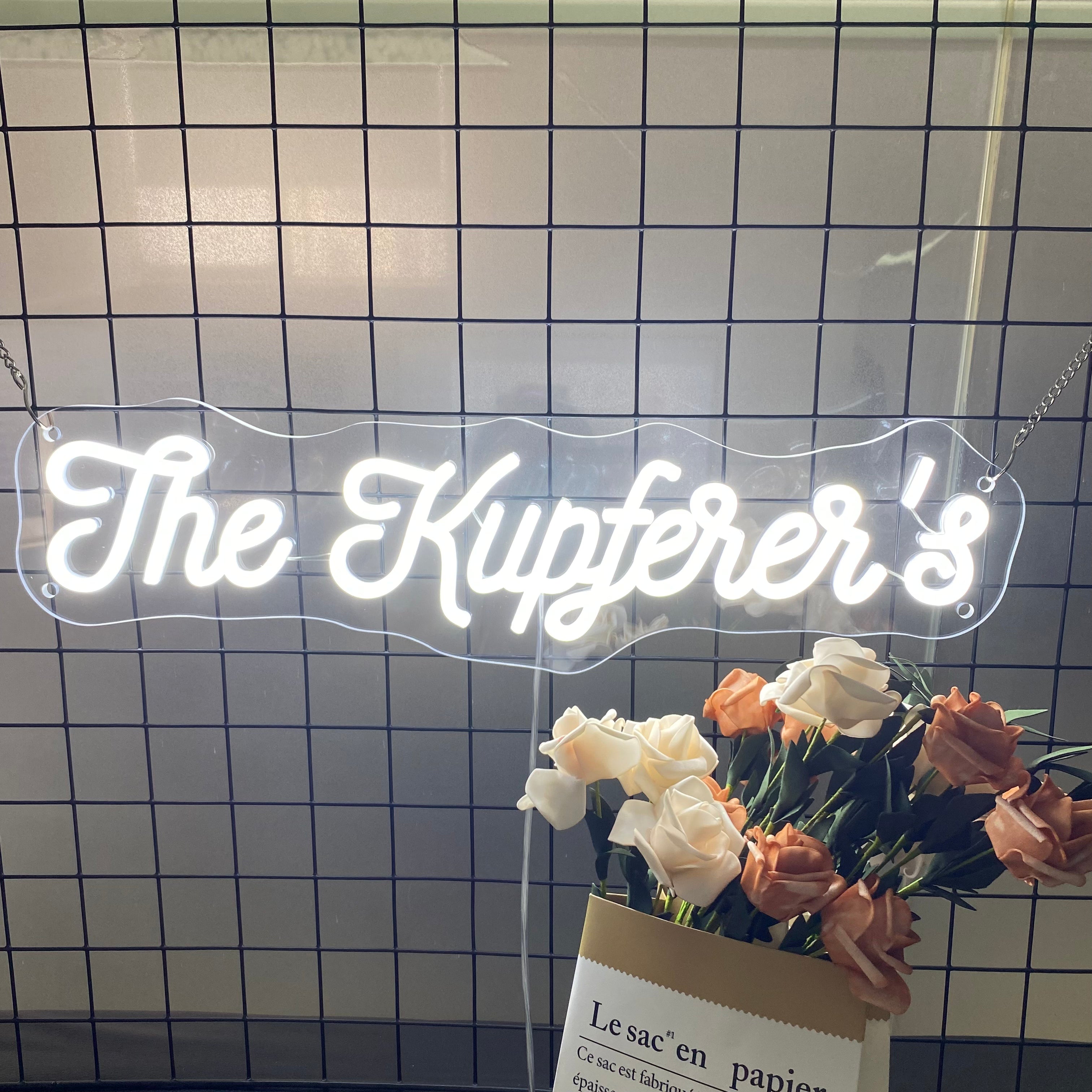 Custom Neon LED Sign Personalised Room LED neon sign by NeonCS