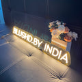 Gold Mirror Acrylic for Lip Blush LED neon sign by NeonCS