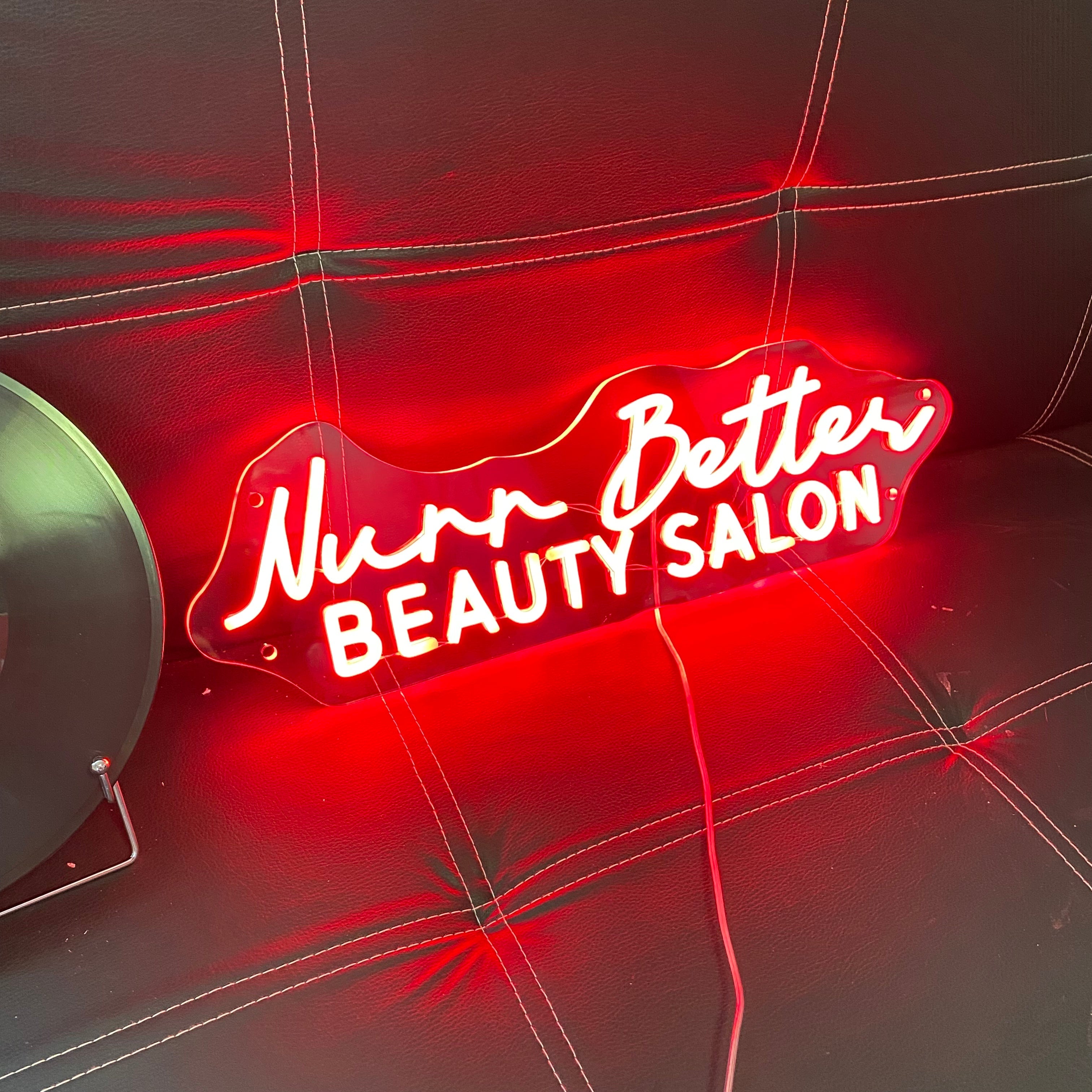 Custom Beauty Salon Business Studio LED neon sign product image