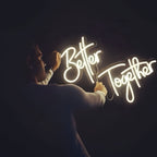 Custom Better Together - Romantic Wall LED neon sign product image