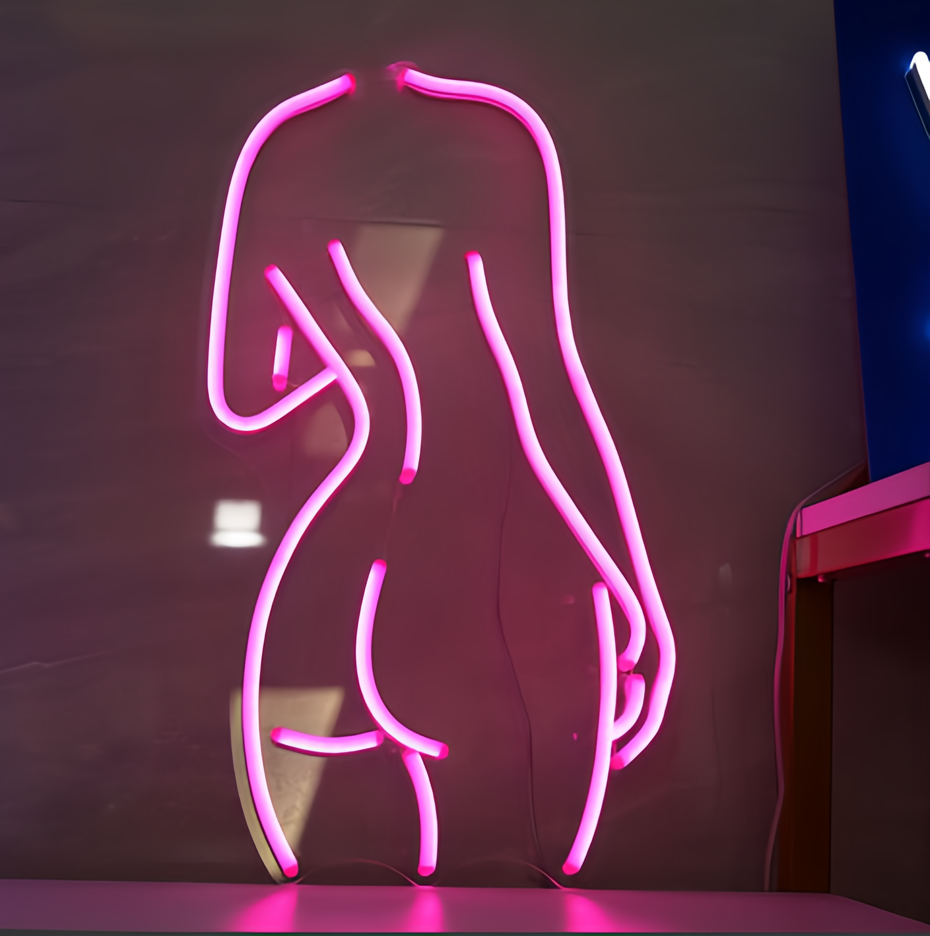 Custom Woman Back - Artistic Curvy LED neon sign product image