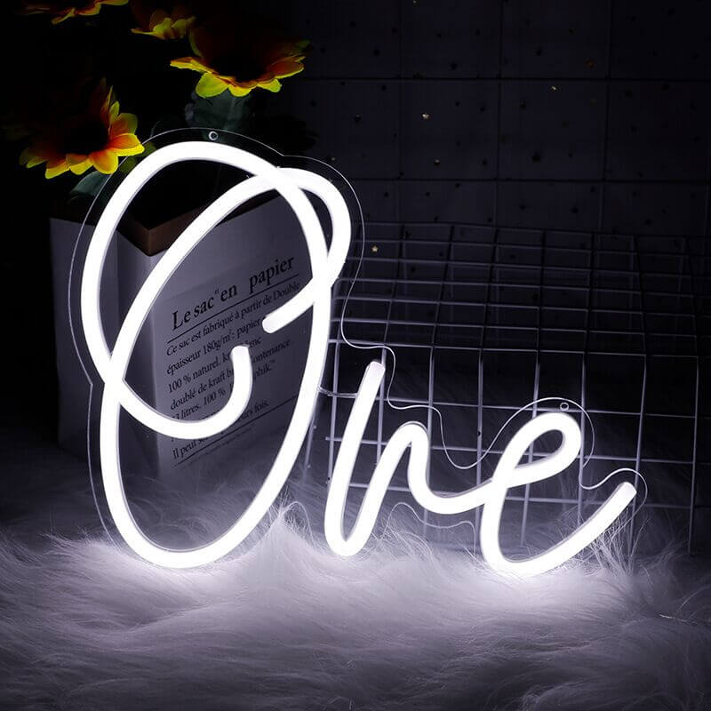 LED Number Birthday Birthday Party LED neon sign product image