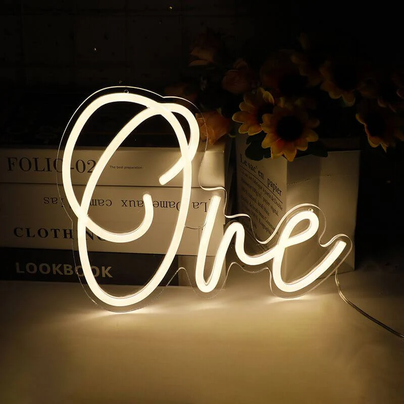 LED Number Birthday Birthday Party LED neon sign product image