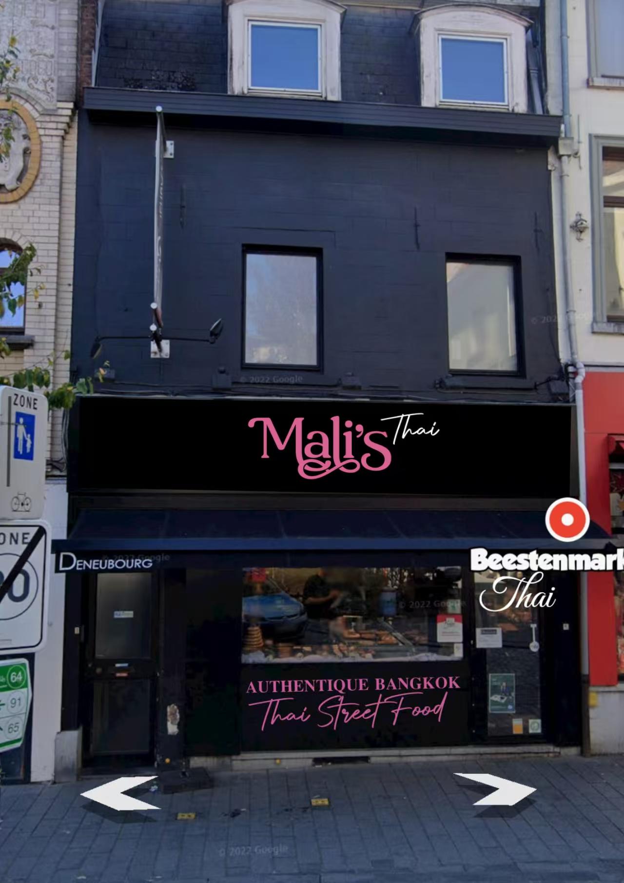 Frontlit Channel Letters "mali's LED neon sign product image