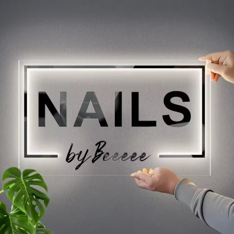 Custom Business Acrylic Signs Uv Print LED neon sign product image