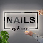 Custom Business Acrylic Signs Uv Print LED neon sign product image
