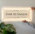 Custom LED Acrylic Metal Sign Business LED neon sign product image