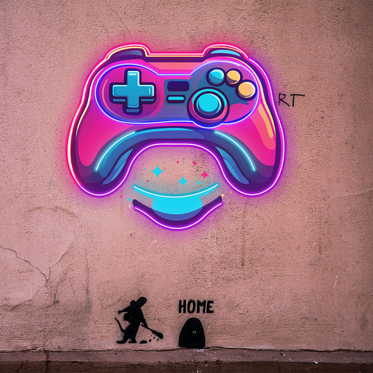 Game Controller Colorful Neon Game LED neon sign product image