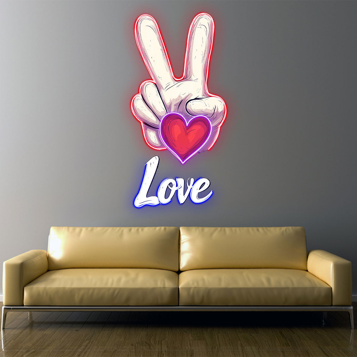Customizable Romantic Vivid Colorful LED neon sign product image