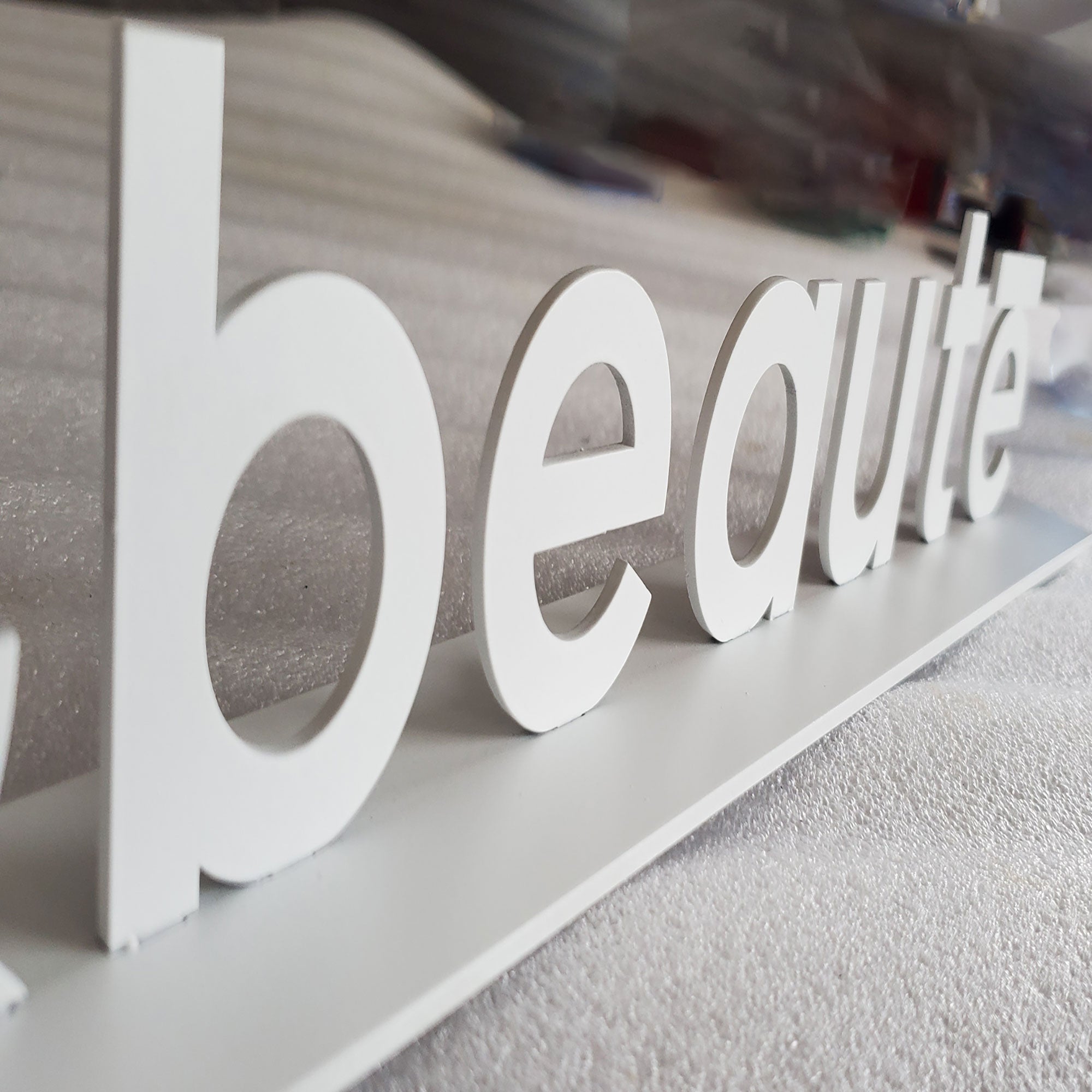 Desk Top Sign Free Standing Table Sign LED neon sign product image