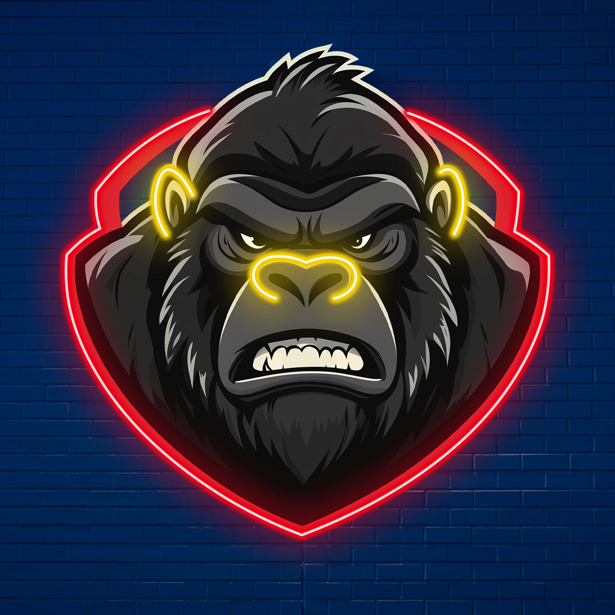 For Gorilla Lovers for Party Wall and LED neon sign by NeonCS