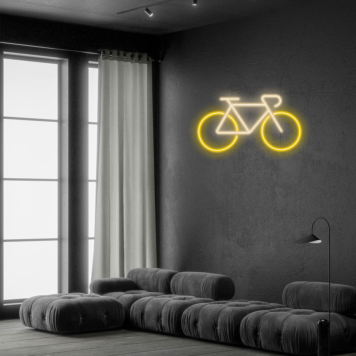 Custom LED Sign Bike Theme Decor LED neon sign product image