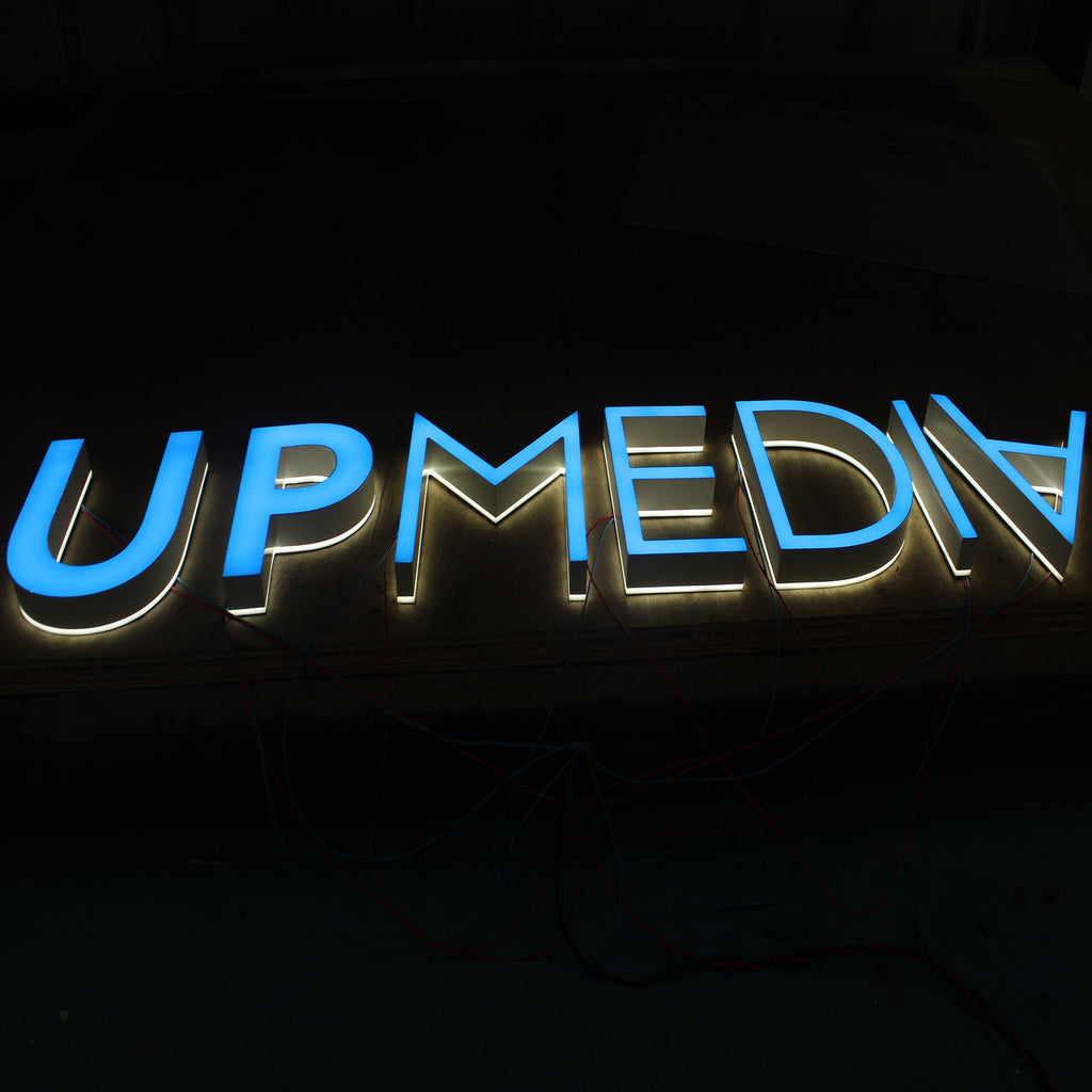 Customized Indoor Solid Cut Acrylic LED neon sign product image
