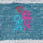Love LED Wall Light Couple Proposal LED neon sign product image