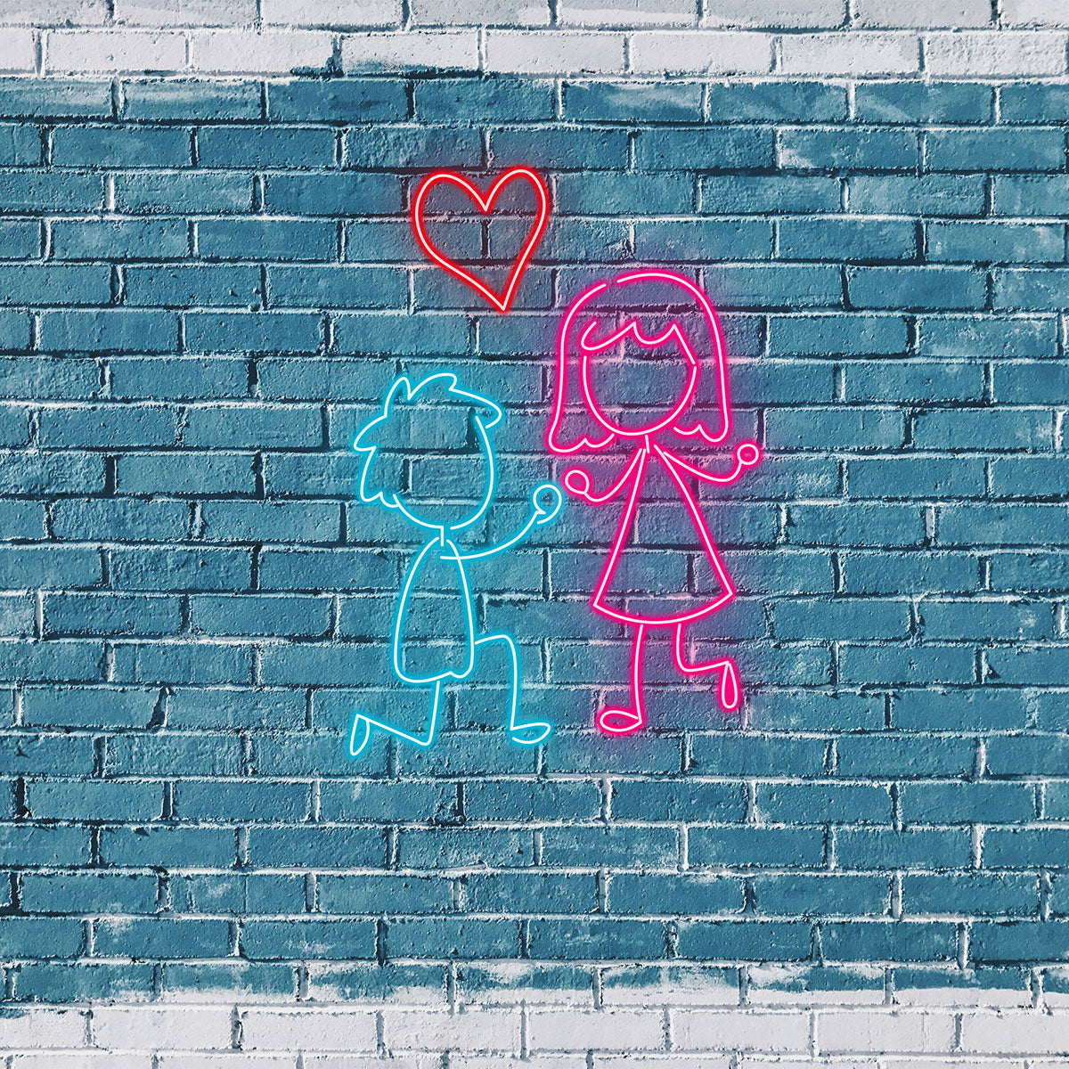 Love LED Wall Light Couple Proposal LED neon sign product image