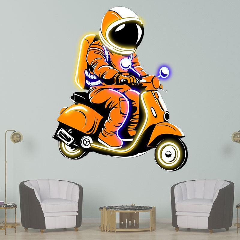 Space Ride: an Electric Vehicle LED neon sign product image