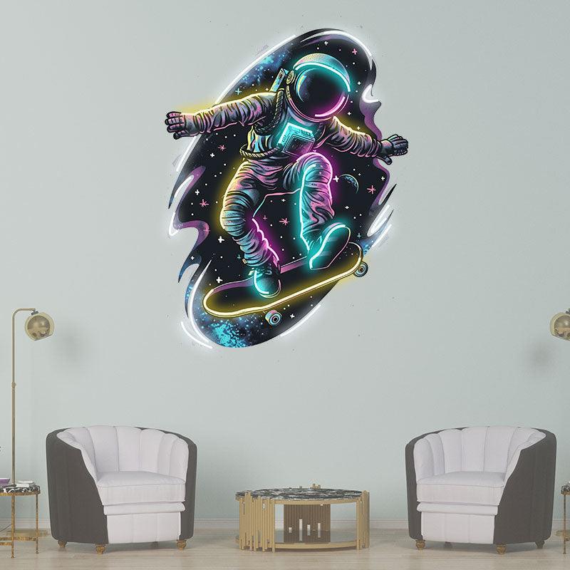 Interstellar Skateboarding : the LED neon sign product image