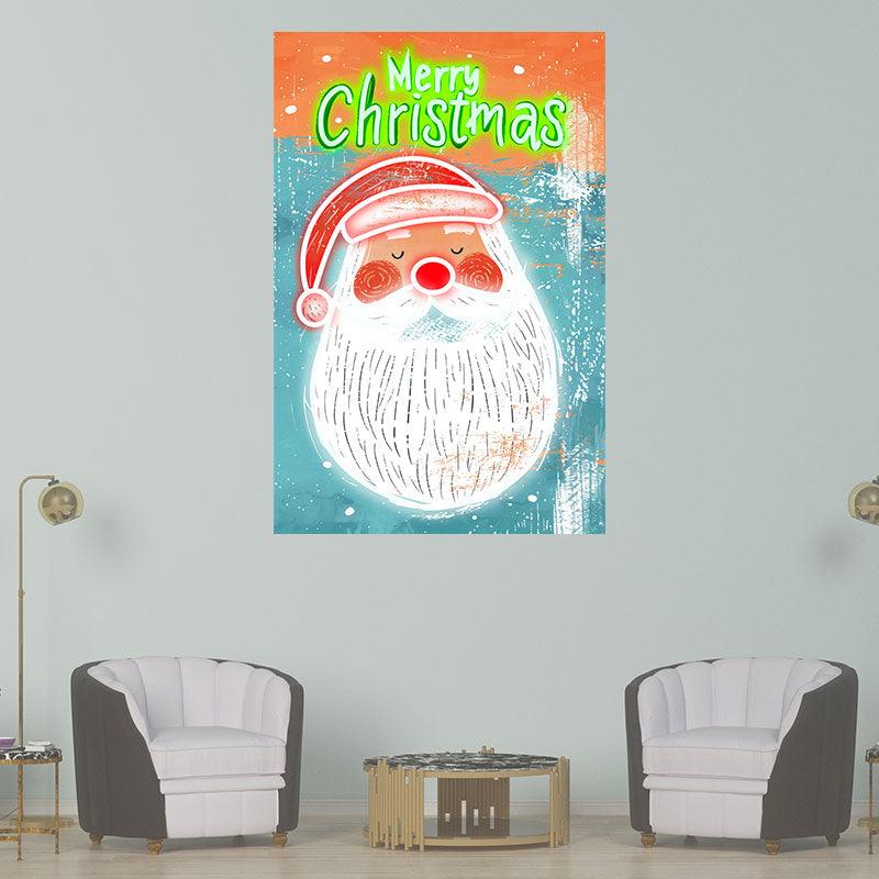 Big White Beard Santa Claus Lights LED neon sign product image