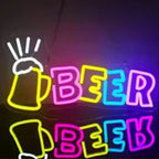 Bar - for Home Bar Beer Pub Man Cave LED neon sign product image