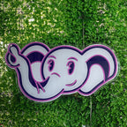 Cute Uv - Printed Purple Elephant LED neon sign product image