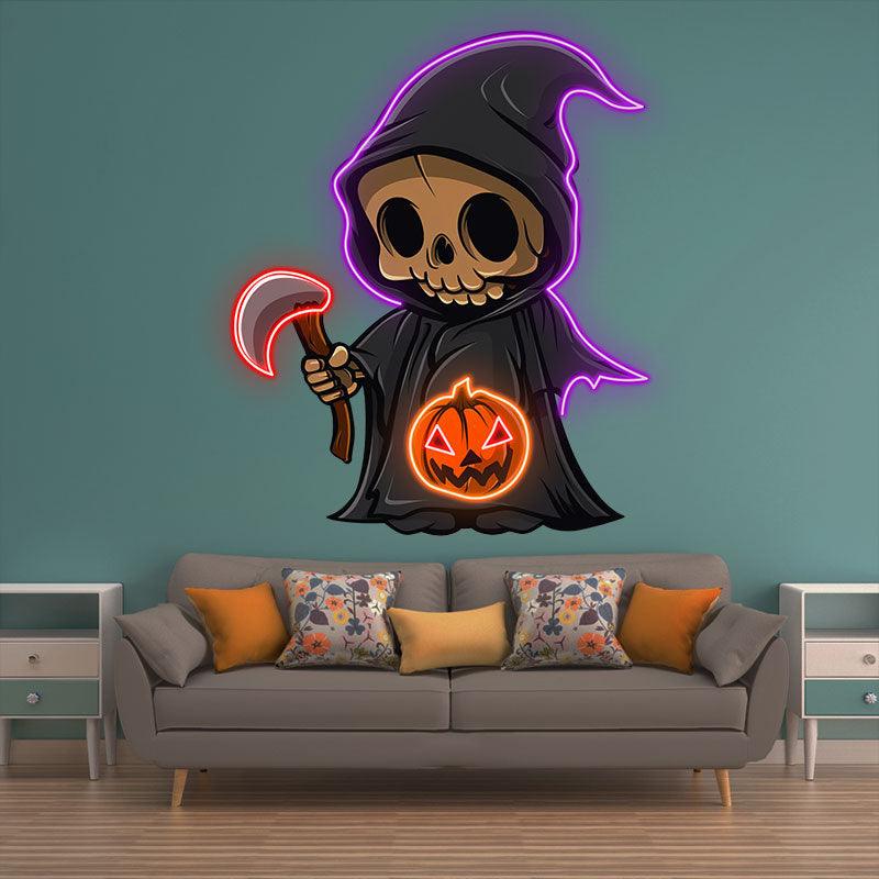 Adorable Halloween Fairy Decoration LED neon sign product image