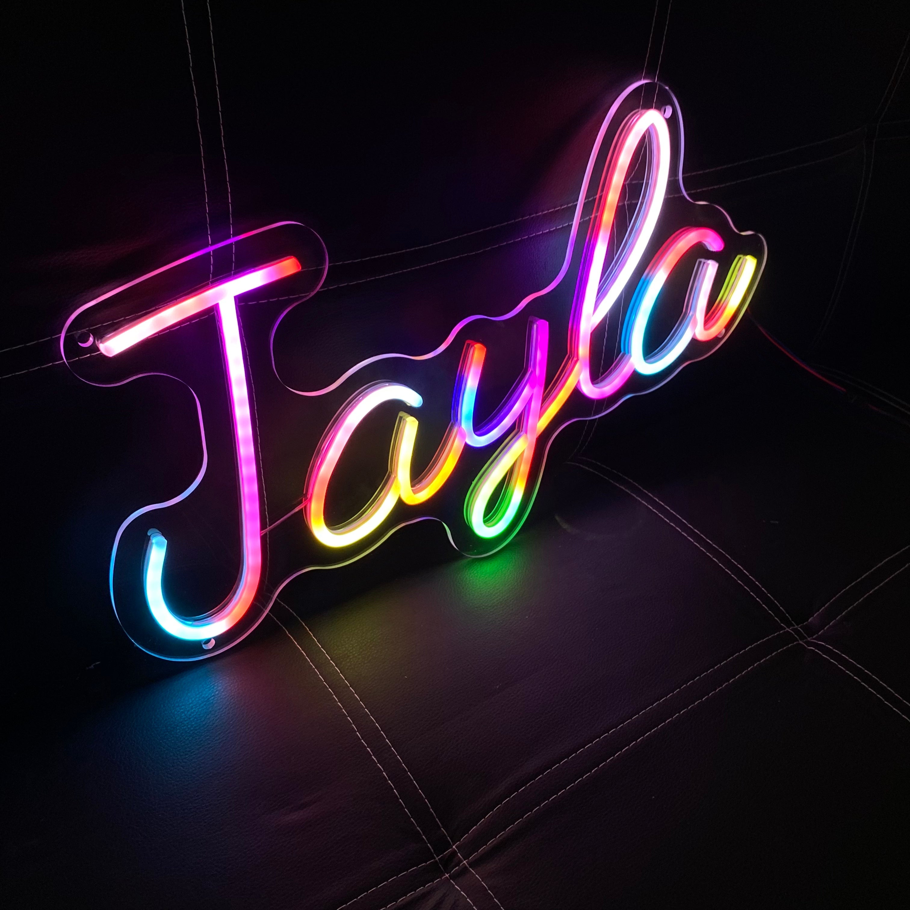 Custom Name Full Color for Wall Decor LED neon sign product image