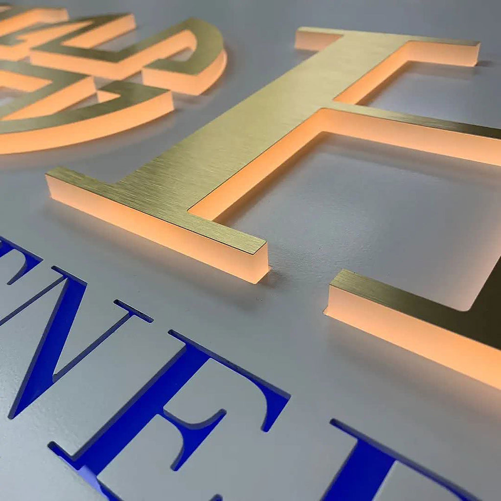 Commercial Custom Exterior Box Front LED neon sign product image