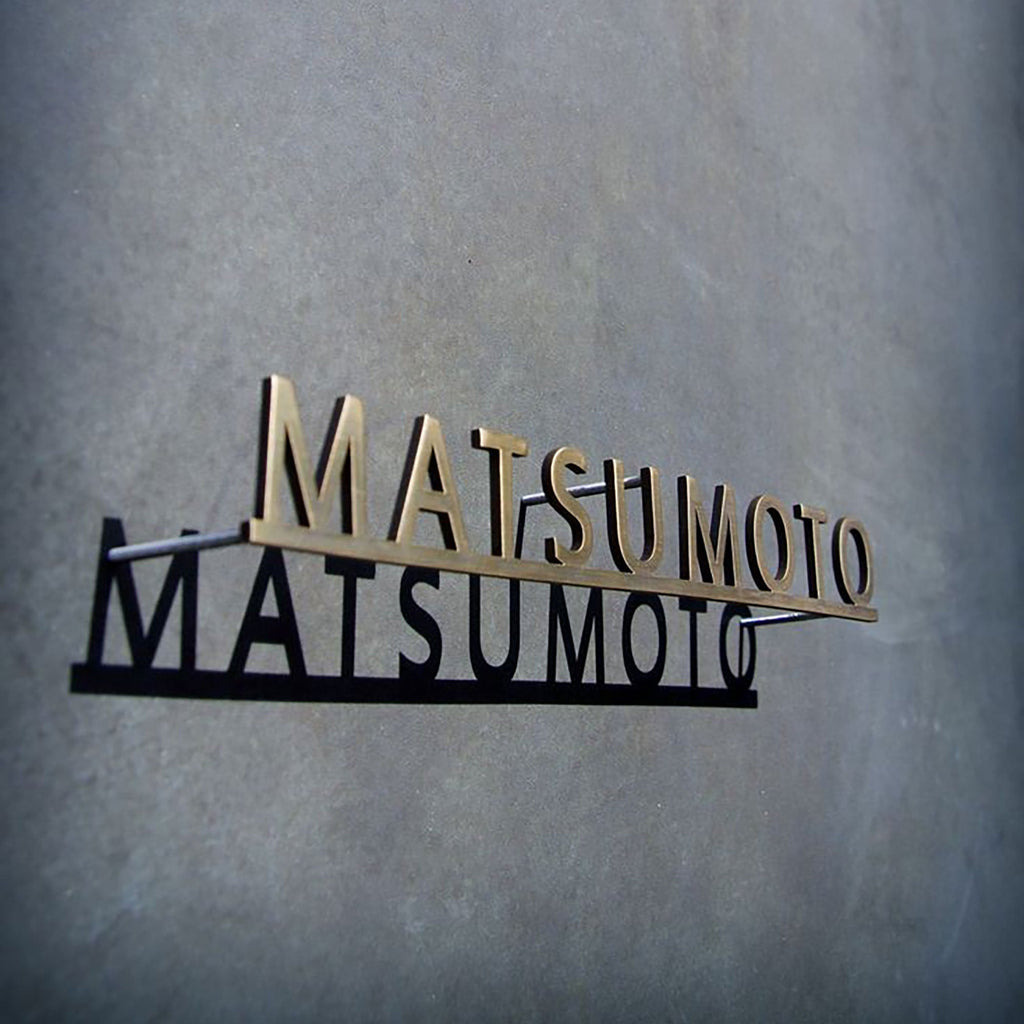 Gold Finish Durable Stud Mounted Signs LED neon sign product image