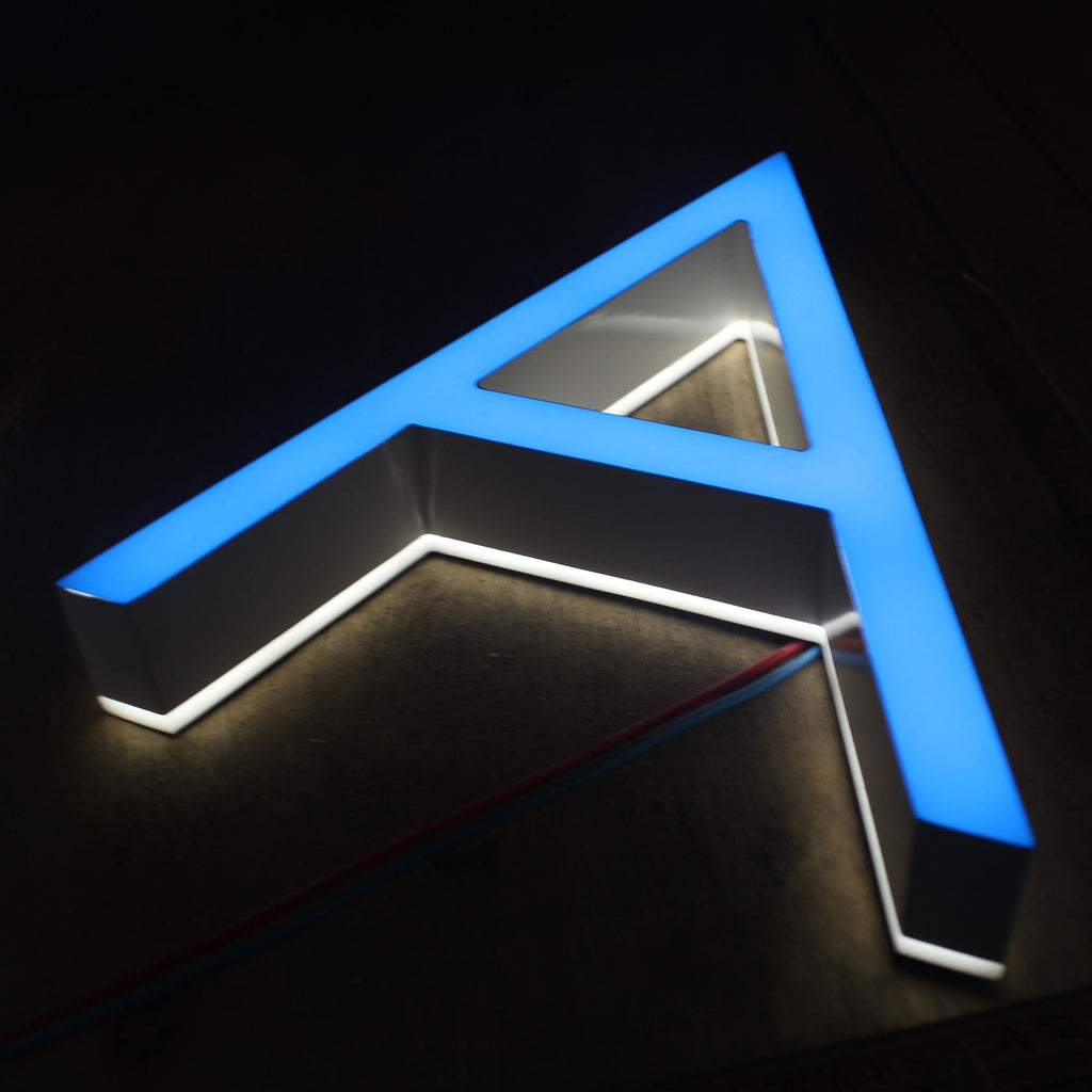 Customized Indoor Solid Cut Acrylic LED neon sign product image