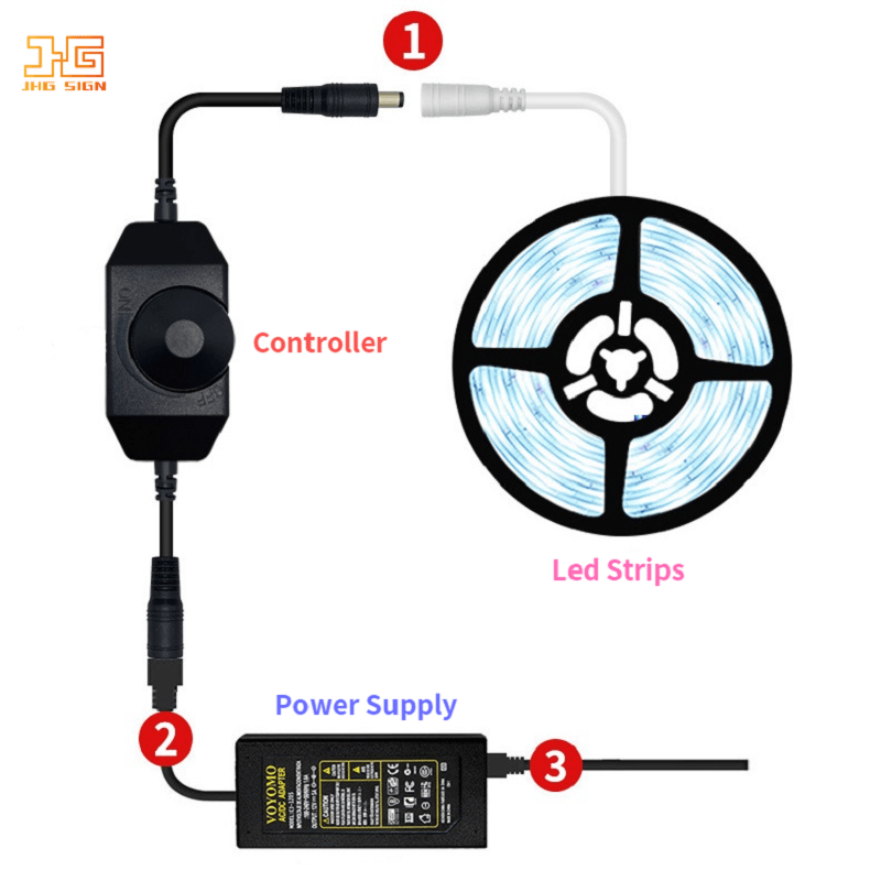 Dc12-24v 2a Manual Dimmer LED neon sign product image