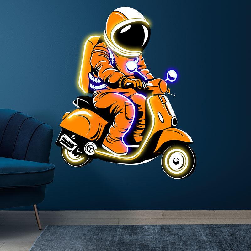 Space Ride: an Electric Vehicle LED neon sign product image